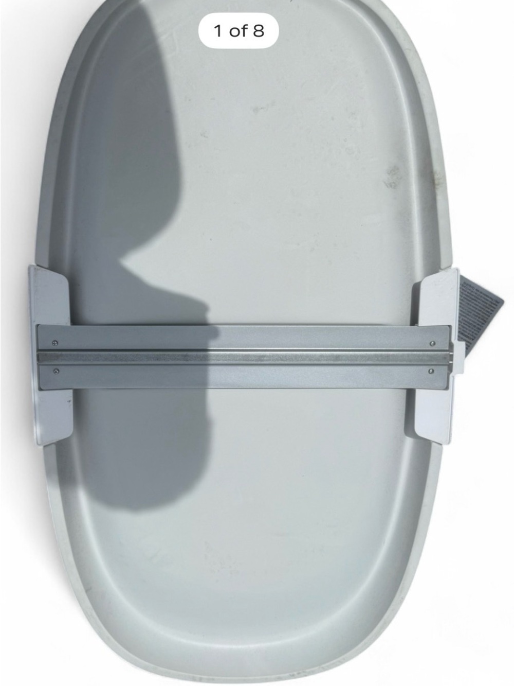 White Infant Bath mate with Safety Strap - Picture 2 of 4
